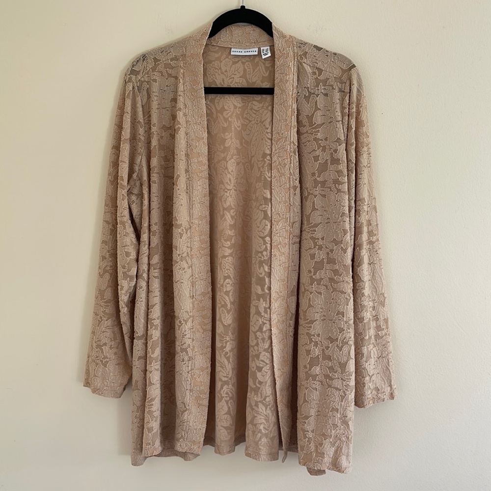 Susan Graver Blush Cardigan!
